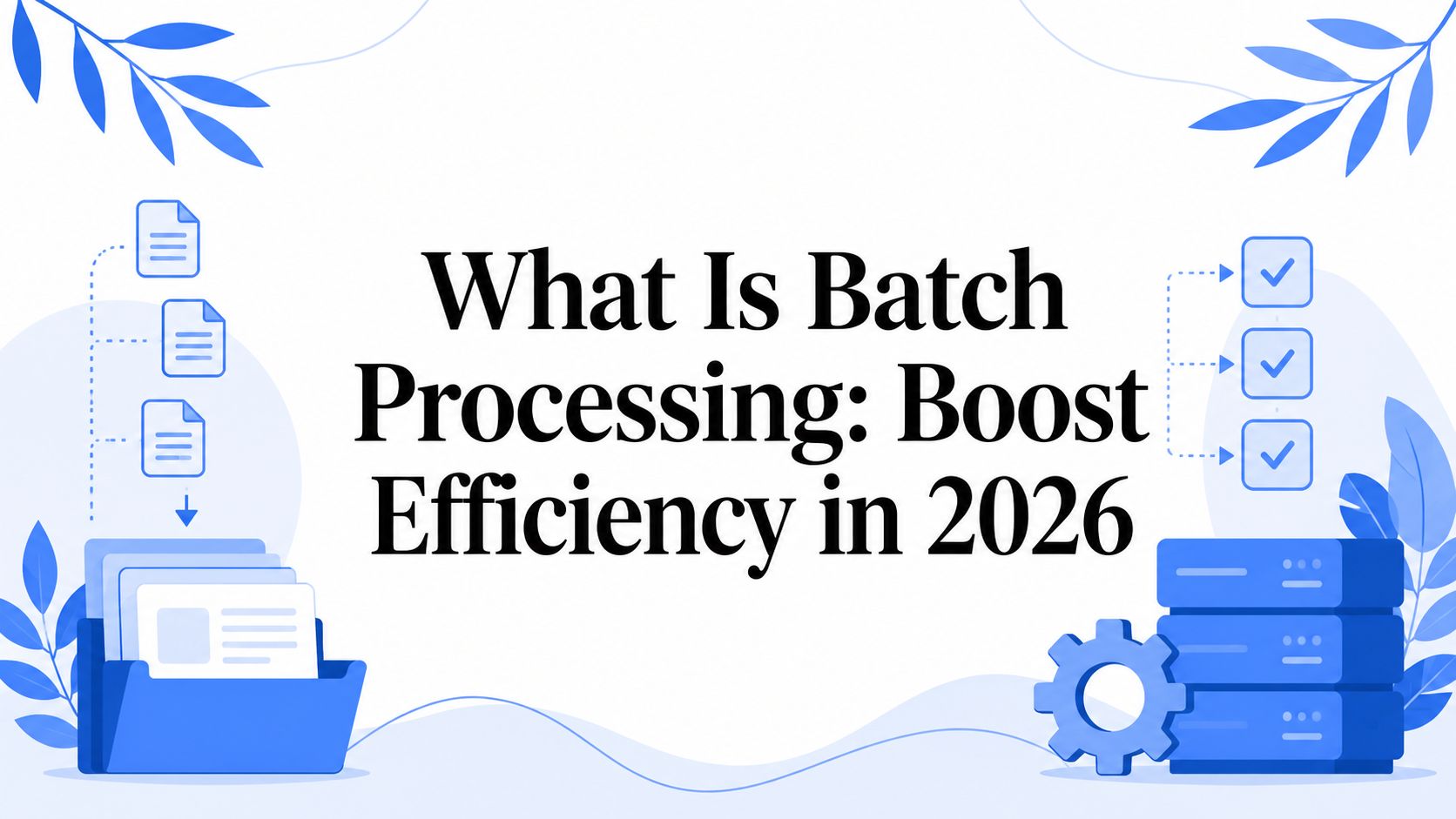 What Is Batch Processing: Boost Efficiency in 2026
